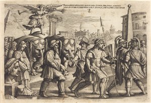 Der Triumph des Ruhms von Georg Pencz