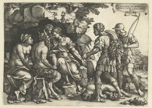 Thetis und Chiron im Gespräch