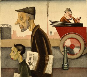Zeitungsleute, 1921