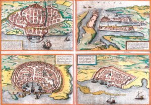 Cagliari, Malta, Rhodos, Famagusta, Italien, Malta, Griechenland, Zypern