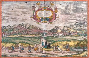 Granada, Spanien von Georg and Hogenberg Franz (1535 90) Braun
