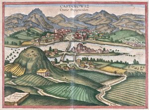 Kostajnica, Kroatien (Gravur)