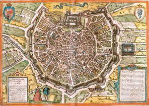 Mailand, Italien von Georg and Hogenberg Franz (1535 90) Braun