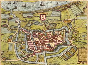 Stade, Hamburg, Deutschland von Georg and Hogenberg Franz (1535 90) Braun