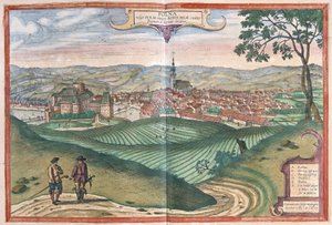Polna, Tschechische Republik (Gravur)