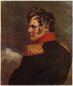 Porträt von General Ermoloff von George (after) Dawe