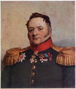 Porträt von Pavel Tuchkov von George (after) Dawe