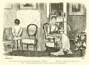 Unbußfertig von George (after) Du Maurier