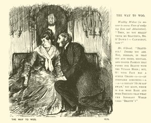 Der Weg zu werben von George (after) Du Maurier