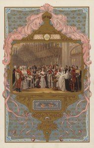 Die Taufe des zukünftigen Königs Edward VII. von George (after) Hayter