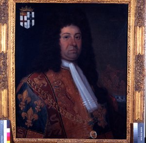 Peter Le Neve, Norroy King of Arms von George (after) Vertue