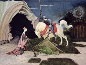 St. Georg und der Drache, fünf Minuten später