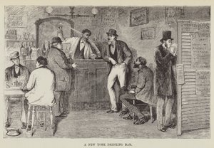 Eine New Yorker Trinkbar von George Augustus Sala