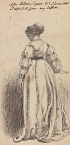 Stehende Dame