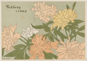 "Myrane" und "Les Chapons" (Programm für Thèâtre Libre) von George Auriol