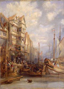Grey Horse Inn, Quayside, Newcastle upon Tyne von George Balmer