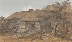 Ein Cottage auf der Isle of Wight von George Barret Jr.