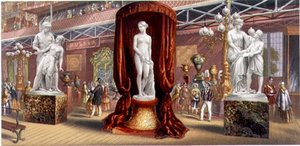Skulpturen - Innenansicht der Great Exhibition