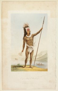 Te Po, ein Häuptling von Rarotonga von George Baxter
