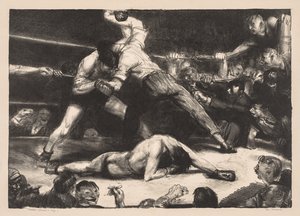 Ein Knockout von George Bellows