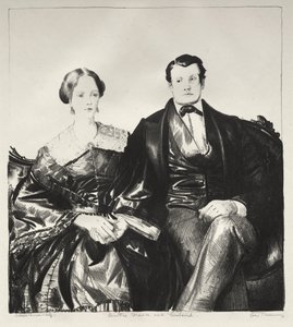 Tante Mason und ihr Ehemann von George Bellows