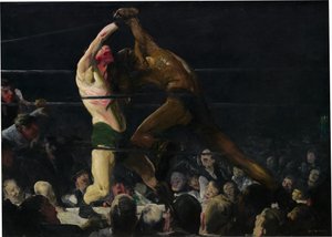 Beide Mitglieder dieses Clubs von George Bellows