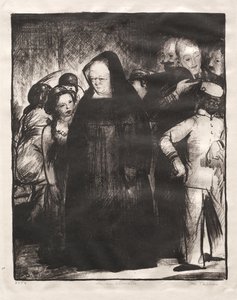 In einem Aufzug von George Bellows