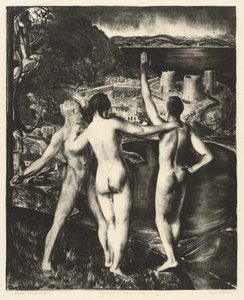 Lychnis und ihre Söhne von George Bellows