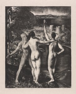 Lychnis und ihre Söhne von George Bellows