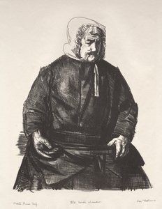 Alte irische Frau von George Bellows