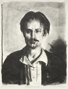 Porträt von John Carroll von George Bellows