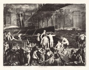 Splitterstrand von George Bellows