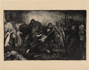 Die Deutschen kommen von George Bellows