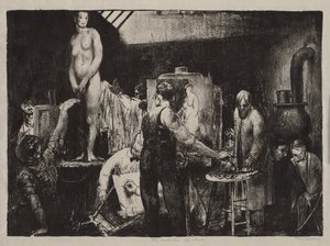 Der Zeichenkurs von George Bellows