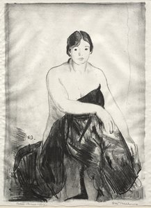 Das Modell, Zweiter Stein von George Bellows