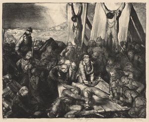Krieg-Serie: Gott strafe England von George Bellows