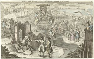 Der gegenwärtige Zustand Europas, 1742 von George Bickham (II)