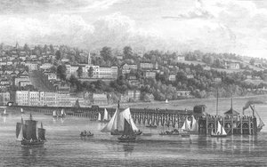 Ryde, Isle of Wight, 1855 von George Brannon
