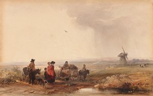 Zigeunerlager, Holland von George Bryant Campion