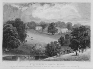 Stevenstone, Nord-Devon (Gravur)