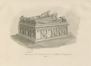 Leigh Kirche - Denkmal von Sir John Aston