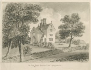 Sandon - Alte Hall Farm von George Buckler