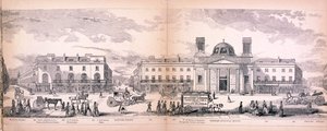 Panorama von London, 1849 von George C Leighton