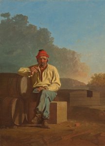 Mississippi-Bootsmann von George Caleb Bingham