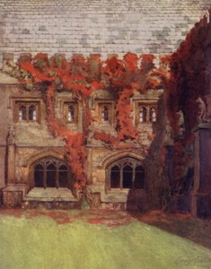 Oxford: Die Räume des Prinzen von Wales, Magdalen College von George Carline