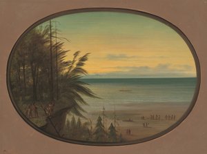 Eine indische Leiter - Nayas-Indianer