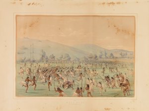 Ballspiel--Nr. 23 von George Catlin