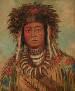 Häuptling Junge - Ojibbeway von George Catlin