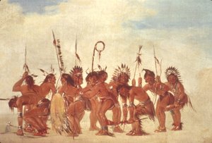 Tanz der Krieger bei Fort Snelling