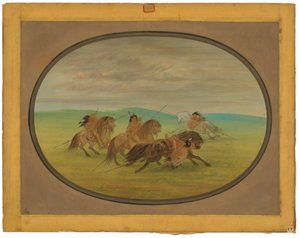 Camanchee-Reitkunst von George Catlin